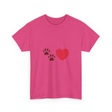 Pet Love Emoji Unisex Heavy Cotton Tee
