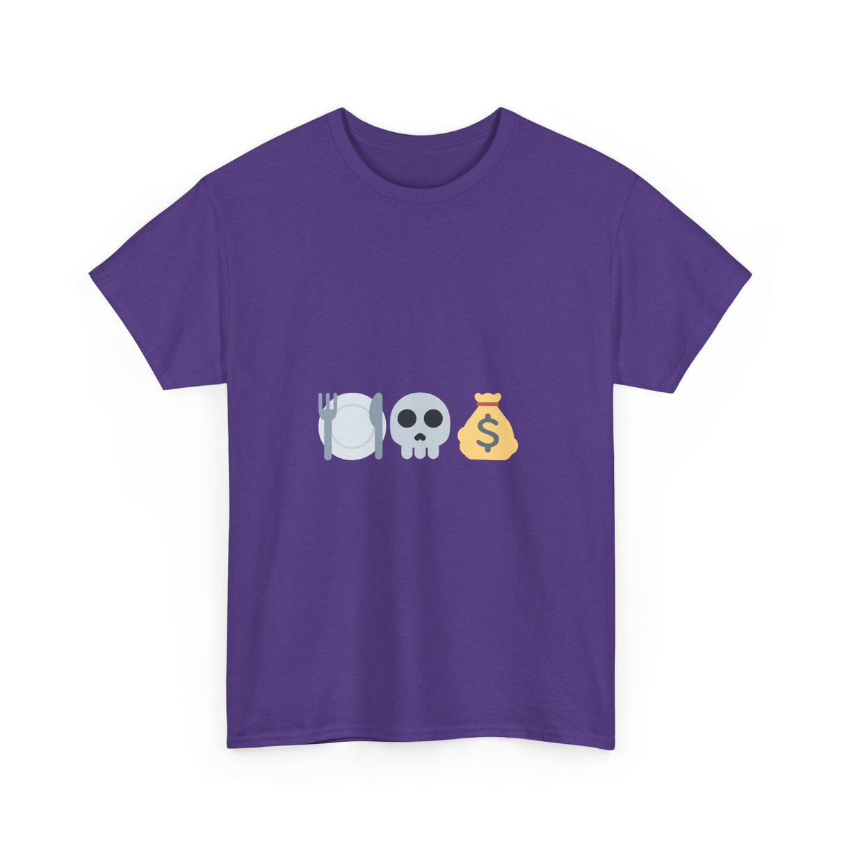 "Eat The Rich" – A Balanced Diet Unisex Heavy Cotton Tee