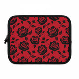 Black Rose Laptop Sleeve