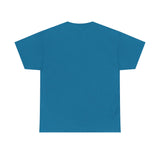 "If I Fits, I Sits" Cat Philosophy Unisex Heavy Cotton Tee