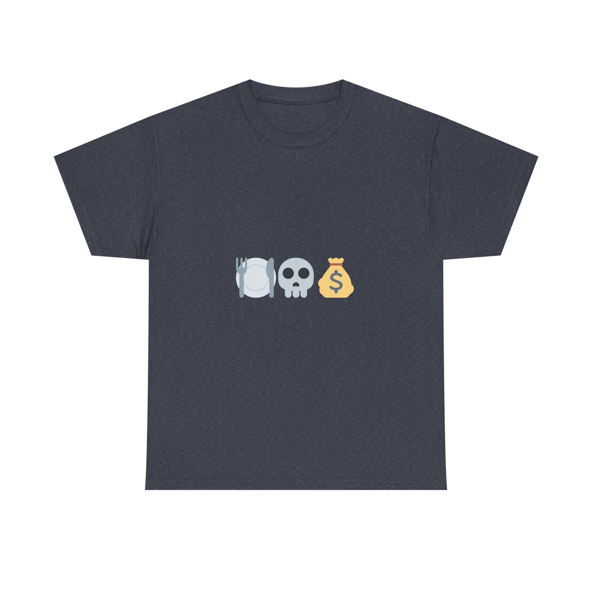 "Eat The Rich" – A Balanced Diet Unisex Heavy Cotton Tee