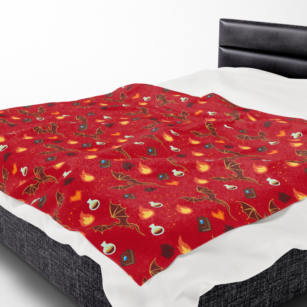 Dragon Queen’s Spellbound Throw Blanket