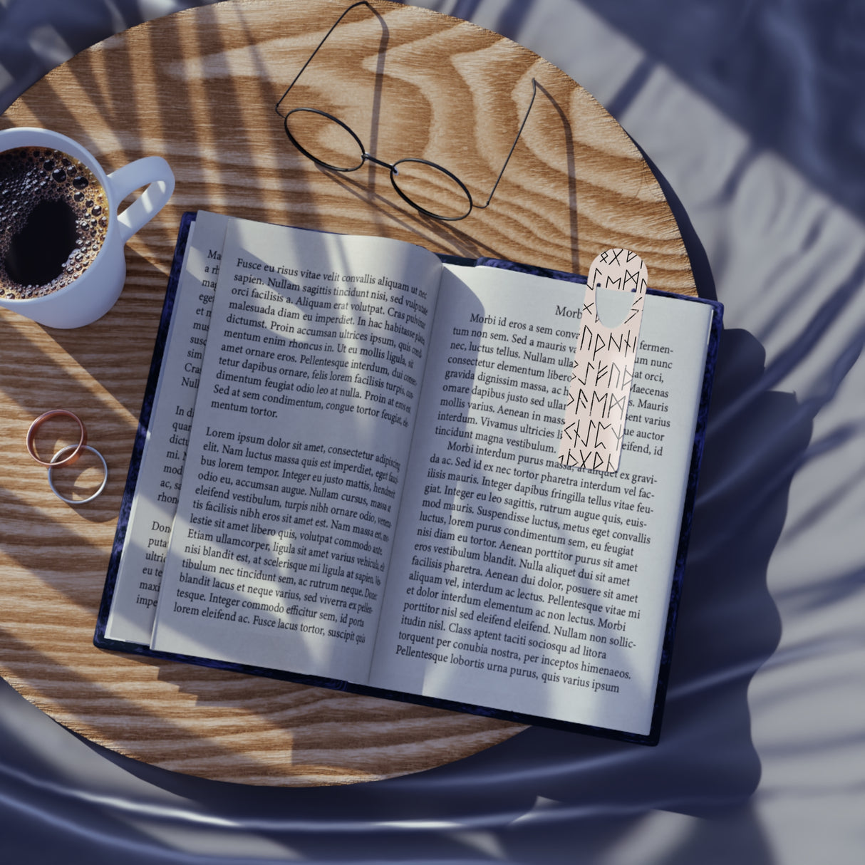 Nordic Rune Metal Bookmark