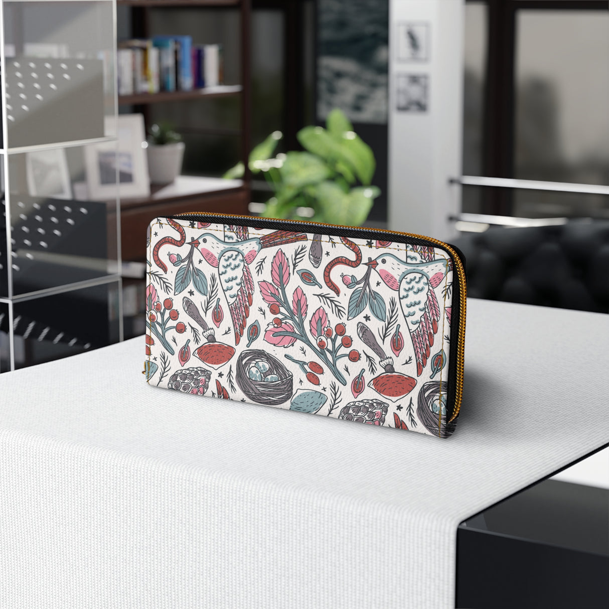 Spring! Forest Zipper Wallet