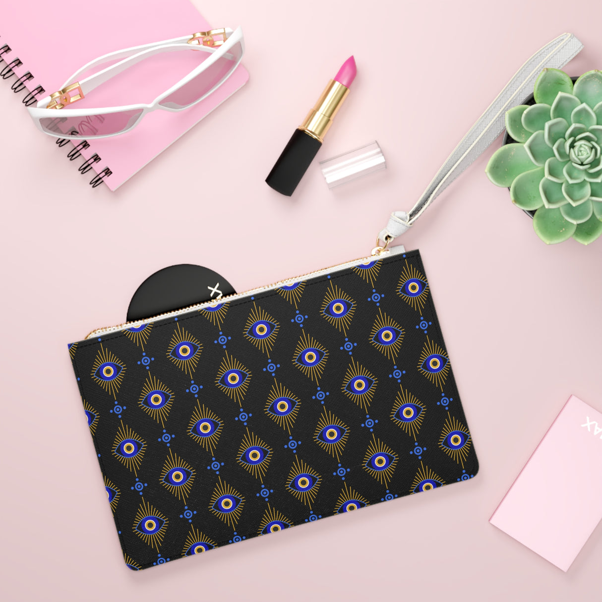 Evil Eye Clutch Bag