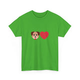 Dog Love Unisex Heavy Cotton Tee