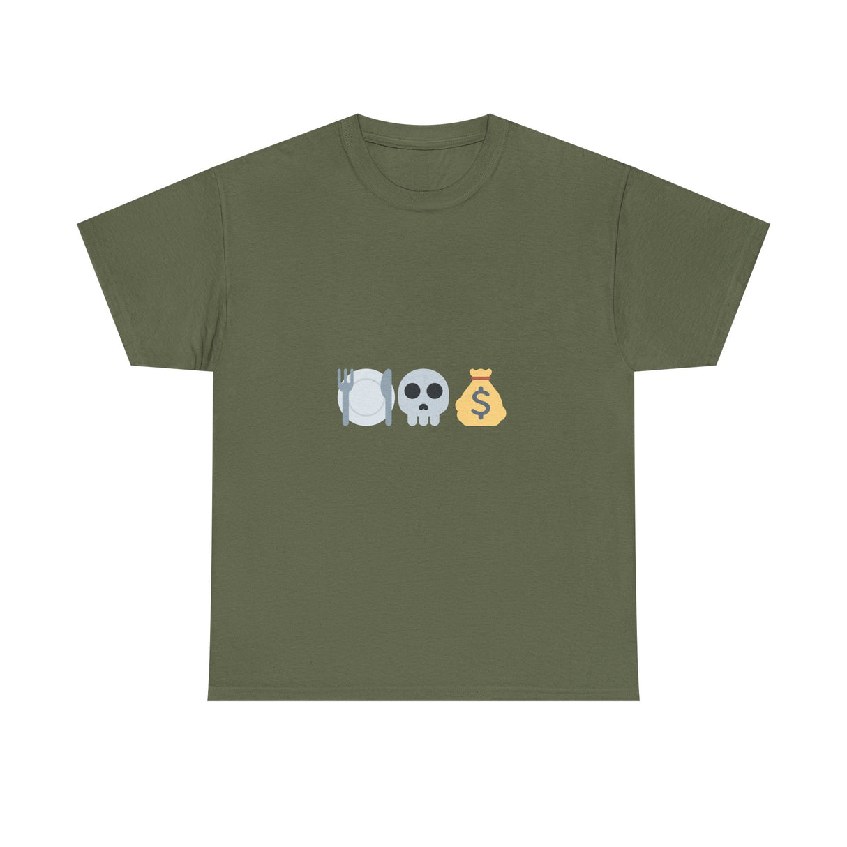 "Eat The Rich" – A Balanced Diet Unisex Heavy Cotton Tee