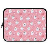 Pink Ghost Laptop Sleeve