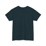 "If I Fits, I Sits" Cat Philosophy Unisex Heavy Cotton Tee