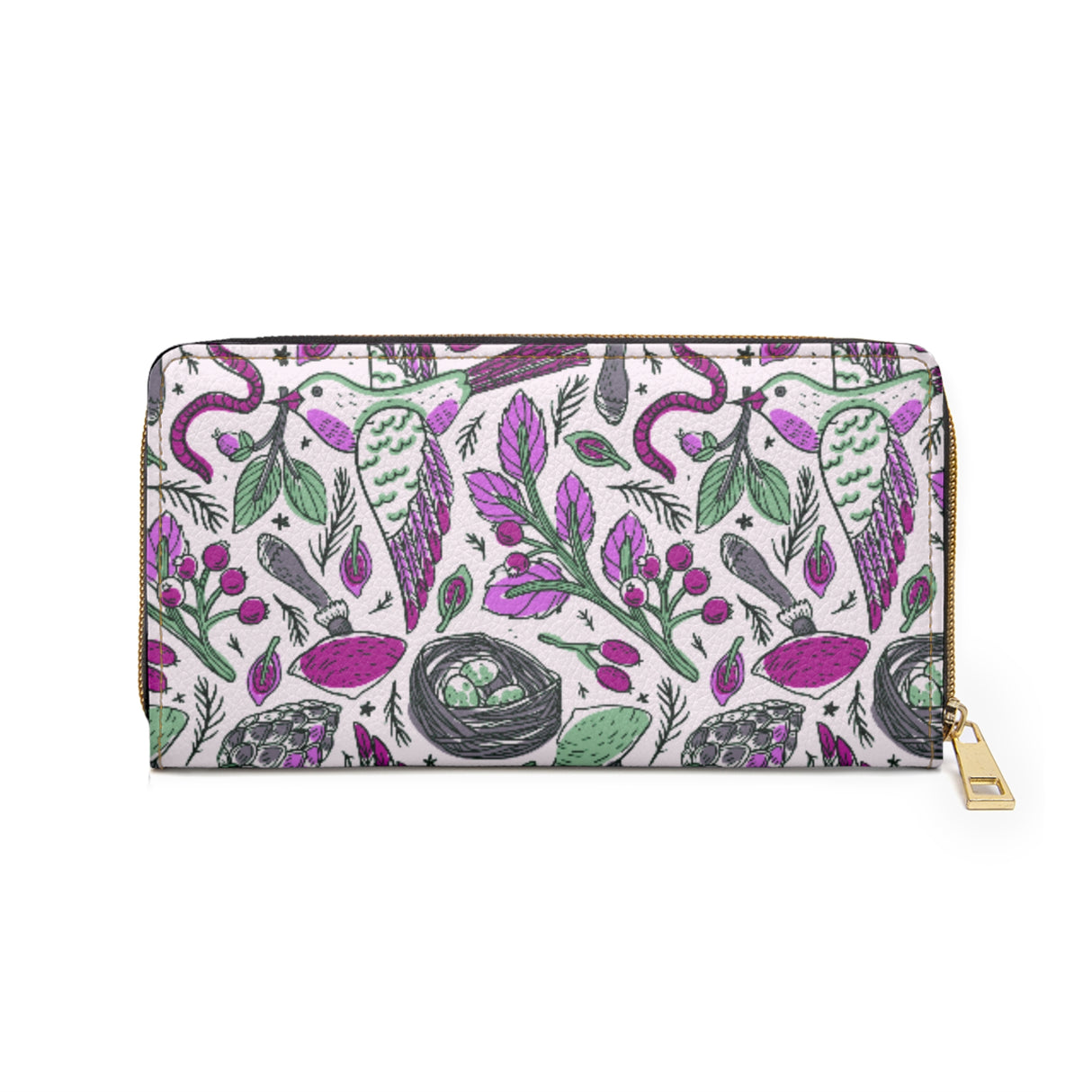 Summer! Forest Zipper Wallet