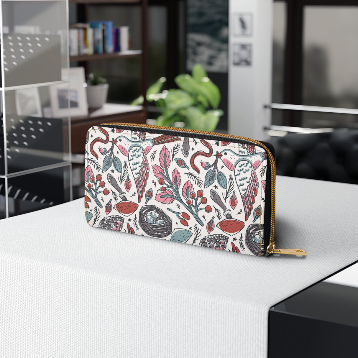 Spring! Forest Zipper Wallet