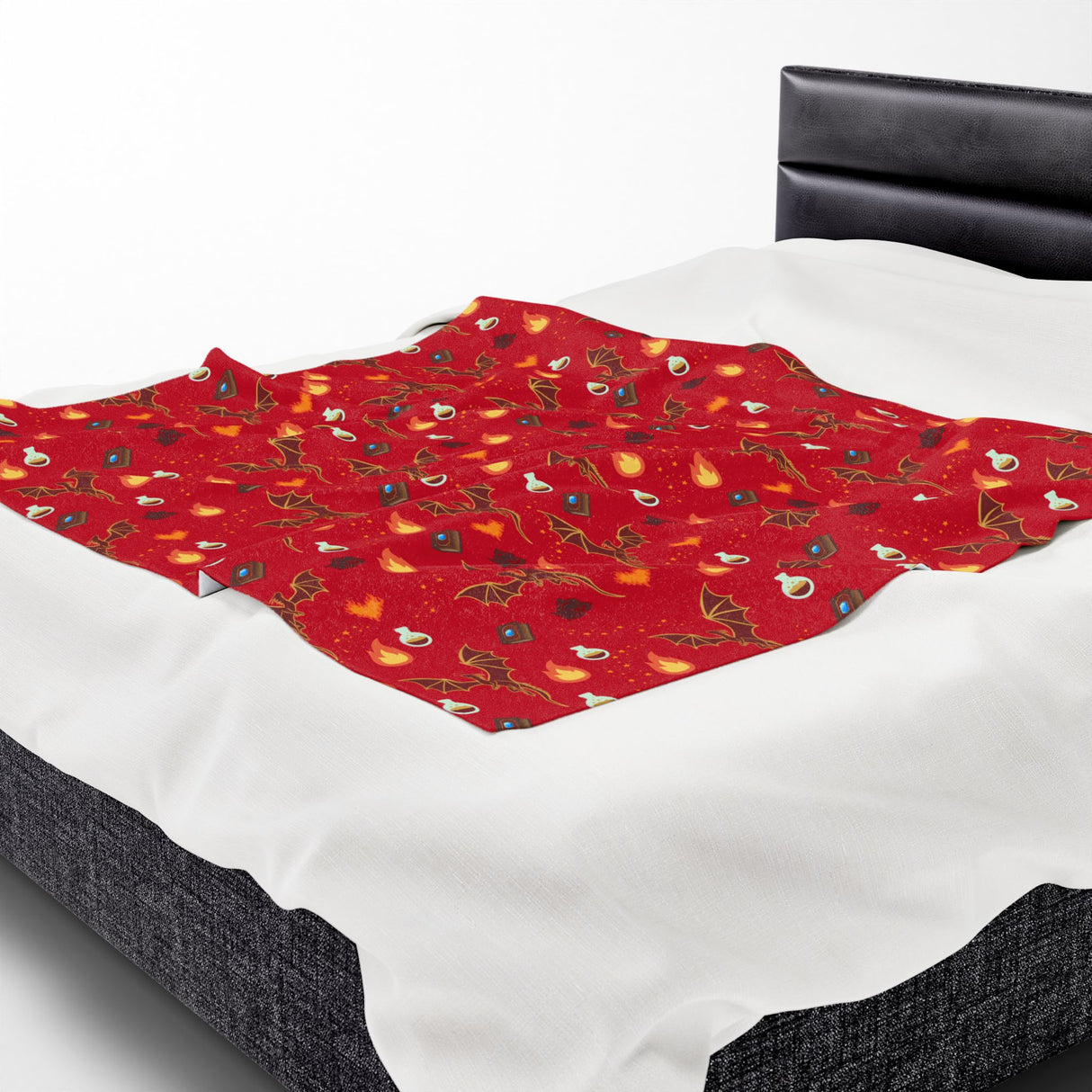 Dragon Queen’s Spellbound Throw Blanket