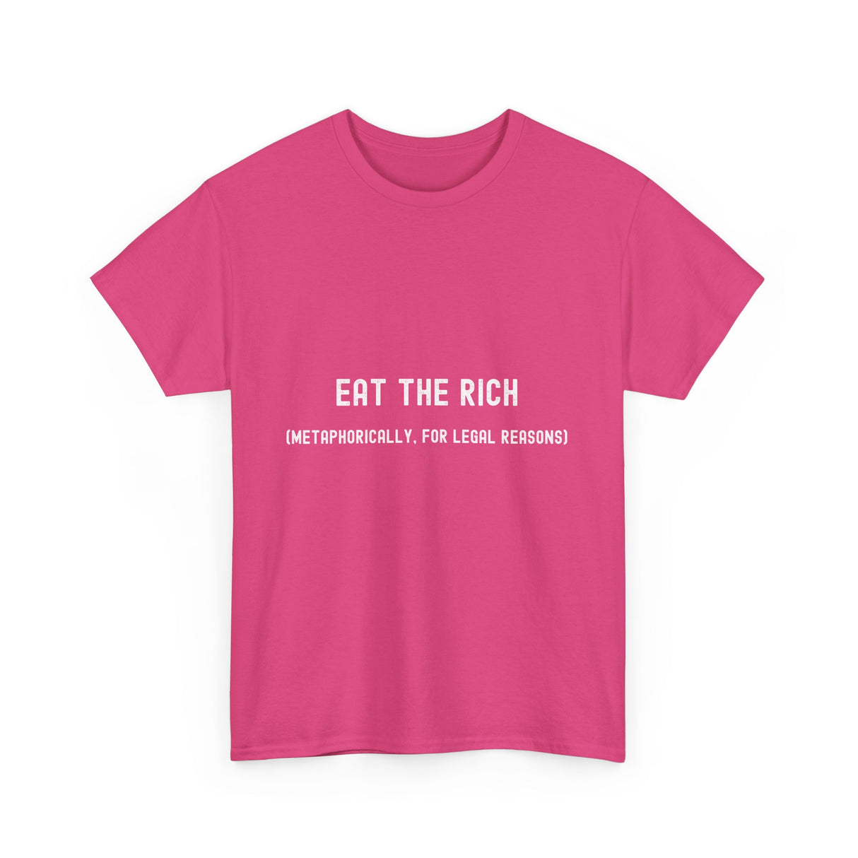 Eat the Rich Unisex Heavy Cotton Tee