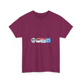 "Dead Inside But Caffeinated" Unisex Heavy Cotton Tee