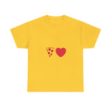 Pizza Love Unisex Heavy Cotton Tee