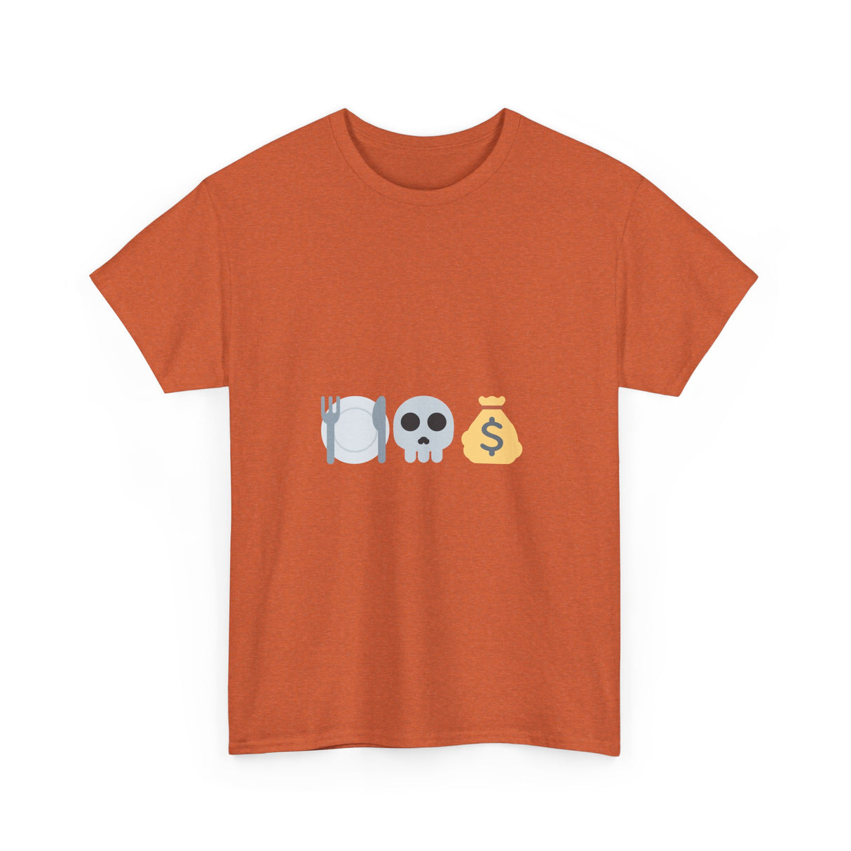 "Eat The Rich" – A Balanced Diet Unisex Heavy Cotton Tee