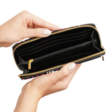 Skulls & Bows Spooky Zipper Wallet