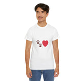 Pet Love Emoji Unisex Heavy Cotton Tee