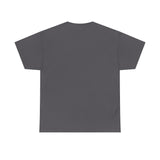 "If I Fits, I Sits" Cat Philosophy Unisex Heavy Cotton Tee