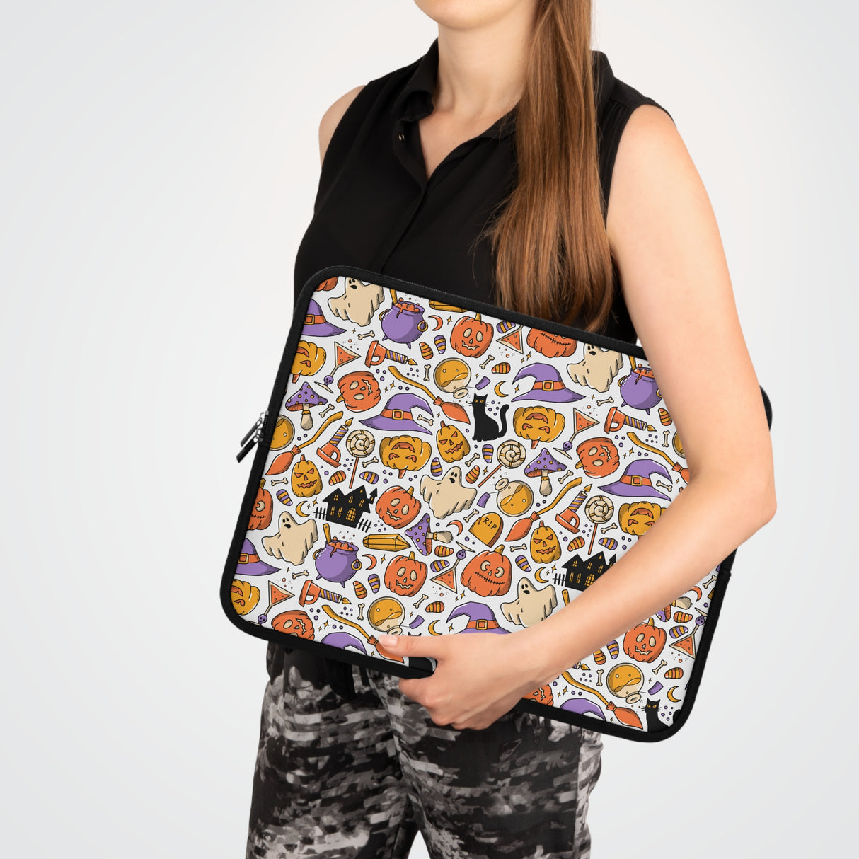 Cute Halloween Laptop Sleeve