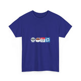 "Dead Inside But Caffeinated" Unisex Heavy Cotton Tee