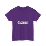 "Dead Inside But Caffeinated" Unisex Heavy Cotton Tee