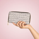 Runic Zipper Wallet