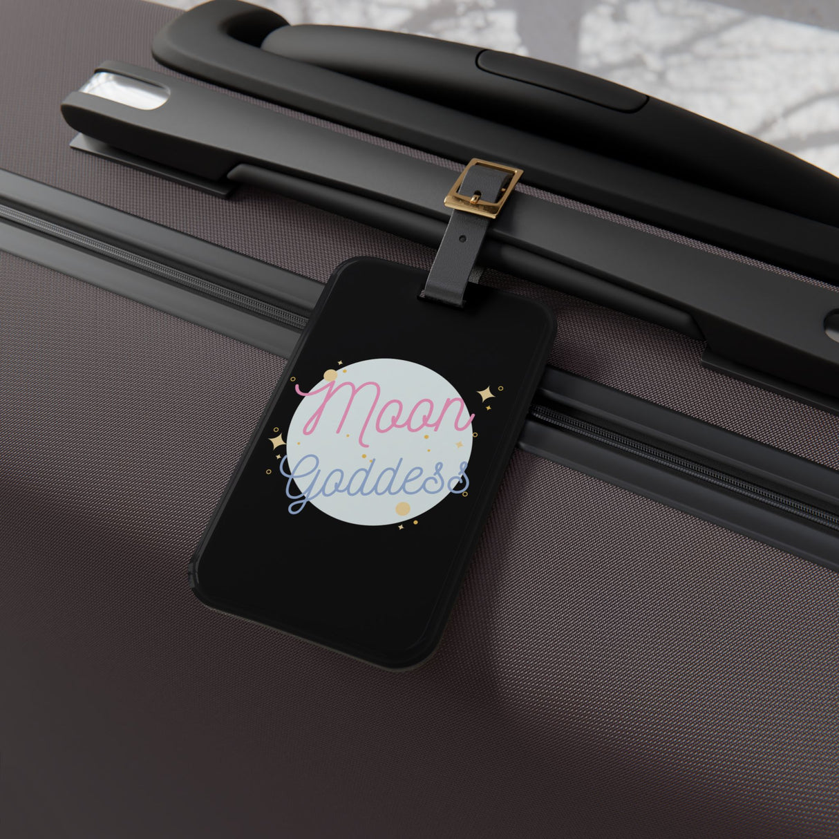 Moon Goddess Luggage Tag