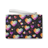 Black Heartstone Clutch Bag - Arcane Imports