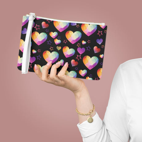 Black Heartstone Clutch Bag - Arcane Imports