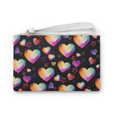 Black Heartstone Clutch Bag - Arcane Imports