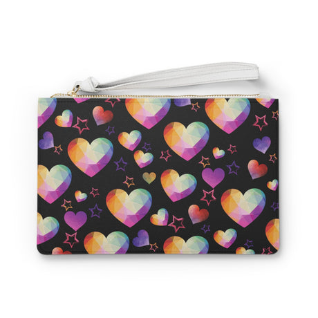 Black Heartstone Clutch Bag - Arcane Imports