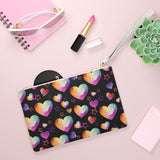Black Heartstone Clutch Bag - Arcane Imports