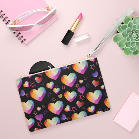 Black Heartstone Clutch Bag - Arcane Imports