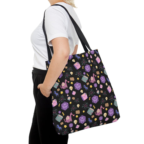 Fantasy Forever Tote Bag - Black - Arcane Imports