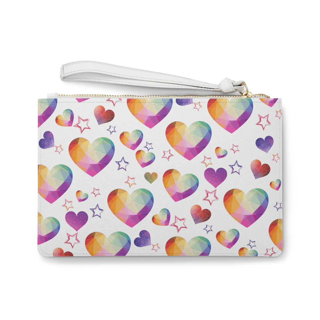 Heartstone Vegan Leather Clutch Bag - Arcane Imports