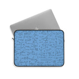 Numerical Incantations Laptop Case - Sky Blue - Arcane Imports