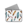 Sorceress' Wing Watercolor Feather Laptop Sleeve - Arcane Imports