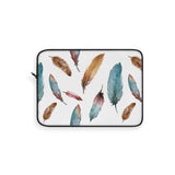 Sorceress' Wing Watercolor Feather Laptop Sleeve - Arcane Imports