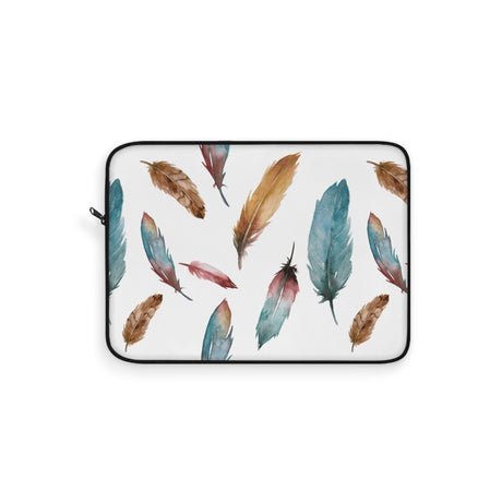 Sorceress' Wing Watercolor Feather Laptop Sleeve - Arcane Imports