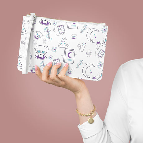 Spellbound White Clutch Bag - Arcane Imports
