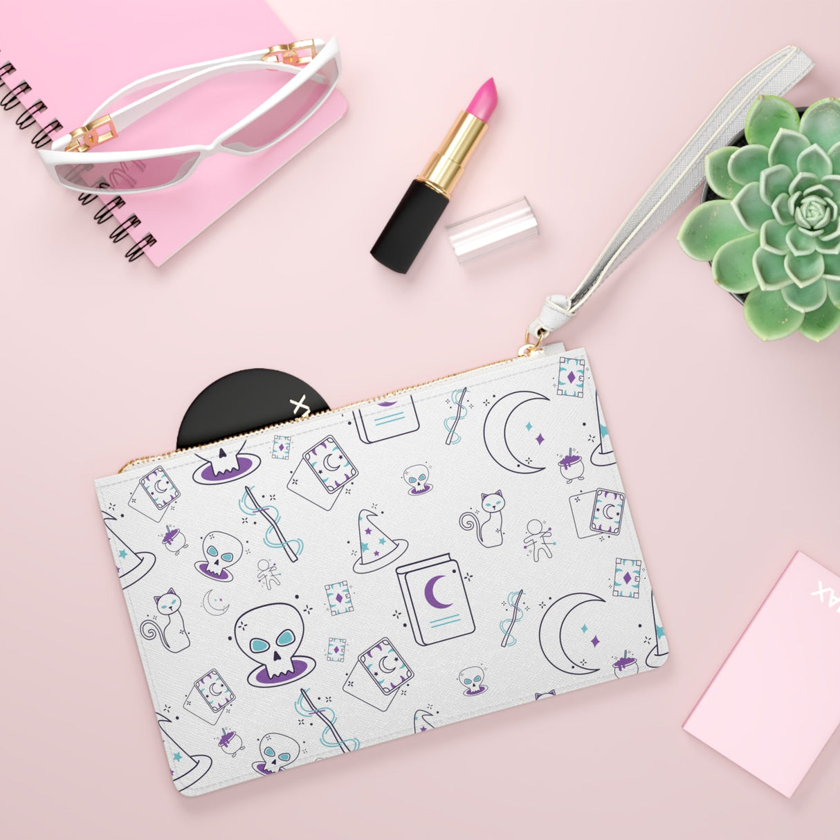 Spellbound White Clutch Bag - Arcane Imports