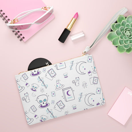 Spellbound White Clutch Bag - Arcane Imports