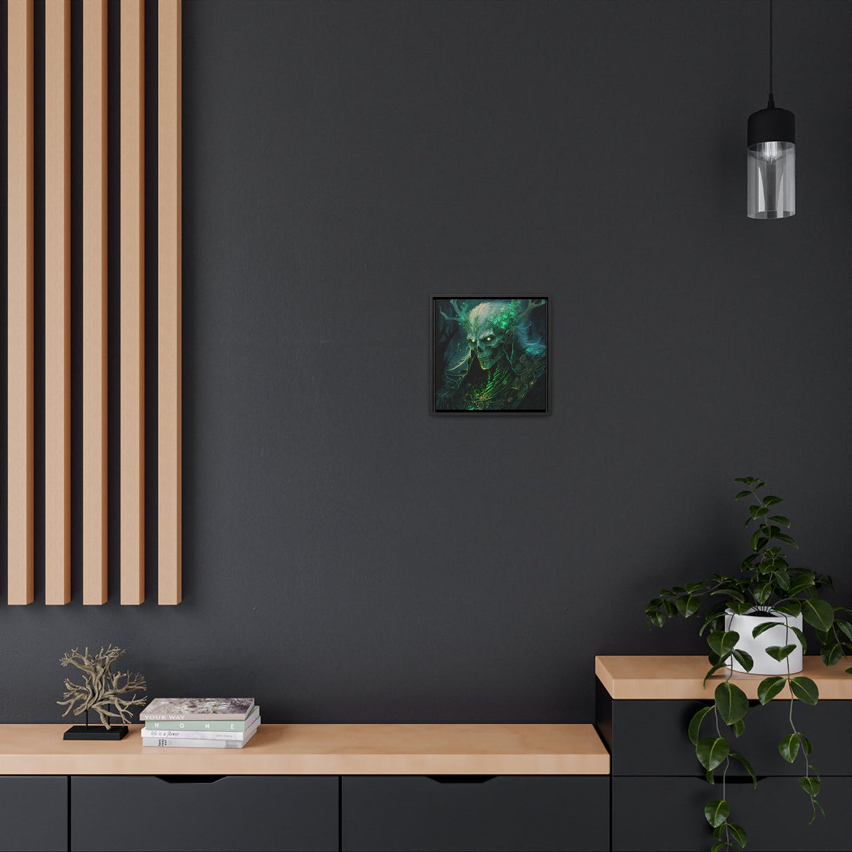 Sword & Sorrow: The Lamenting Monarch - Gallery Canvas Wrap - Arcane Imports
