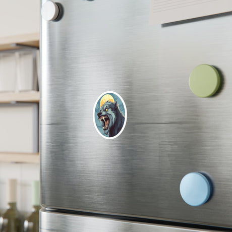 Werewolf Vinyl Decal V2 - Full Moon - Arcane Imports