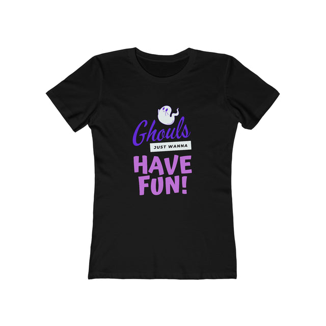 Women's Ghouls Just Wanna Have Fun Short Sleeved Tee - Arcane Imports