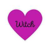 Witch Heart Sticker - Pink - Arcane Imports